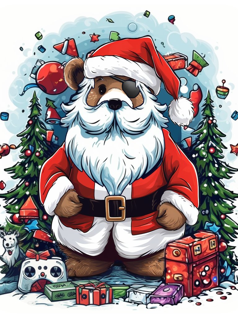 Mr Tibbs does Xmas product image (3)