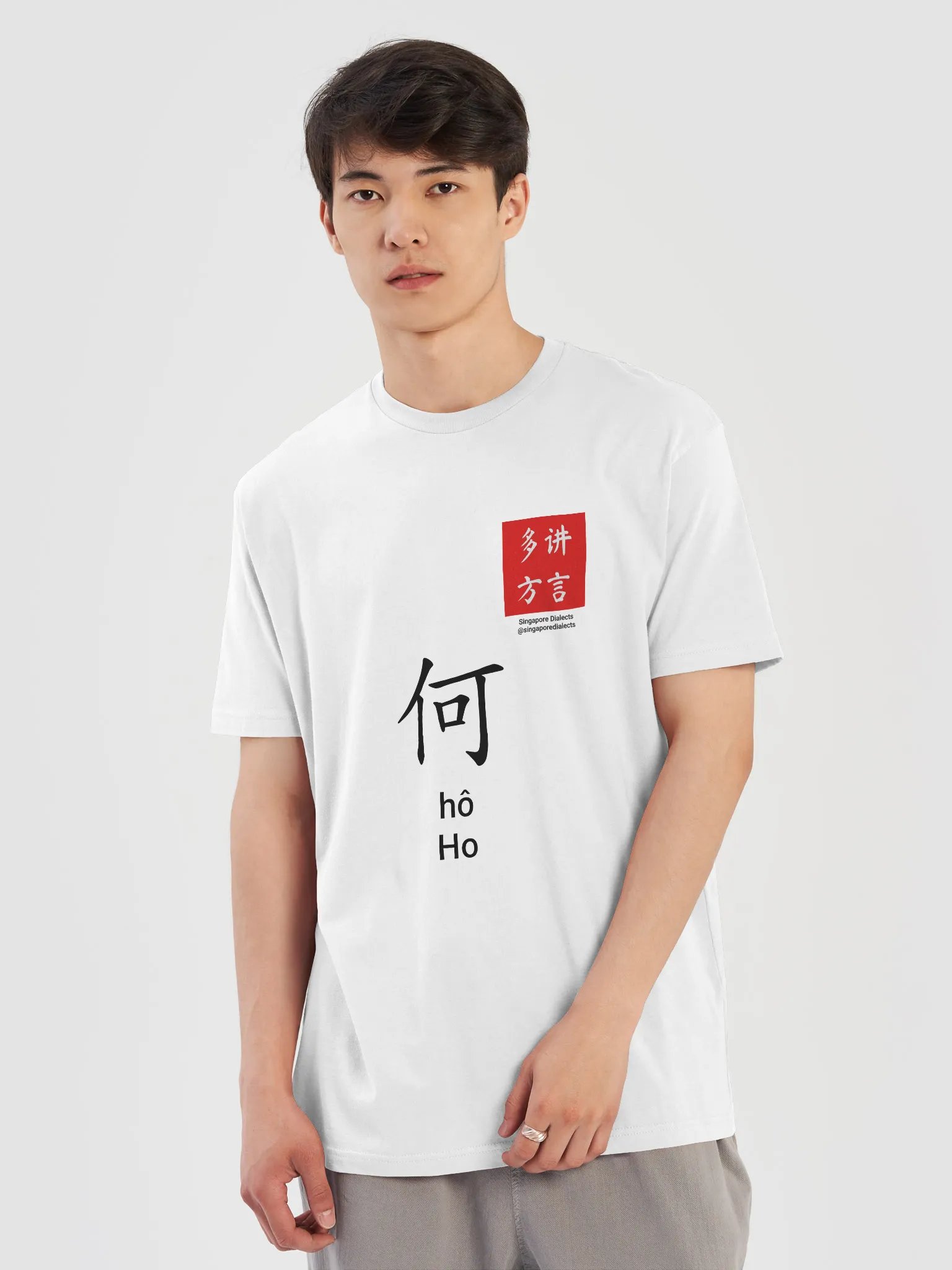 何 Ho (Hokkien) Surname T-Shirt (Light) product image (5)