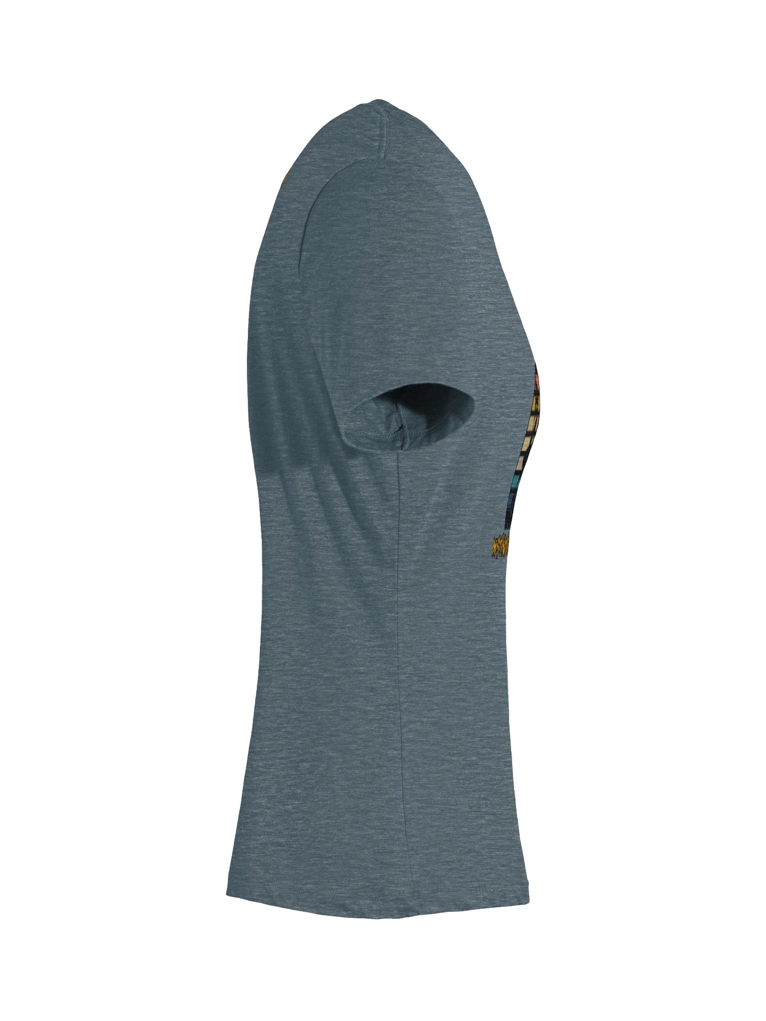 Destination Bigfoot Bronco Classic Logo Bella+Canvas Women's Relaxed V-Neck T-Shirt (Multiple Colors Available) product image (98)