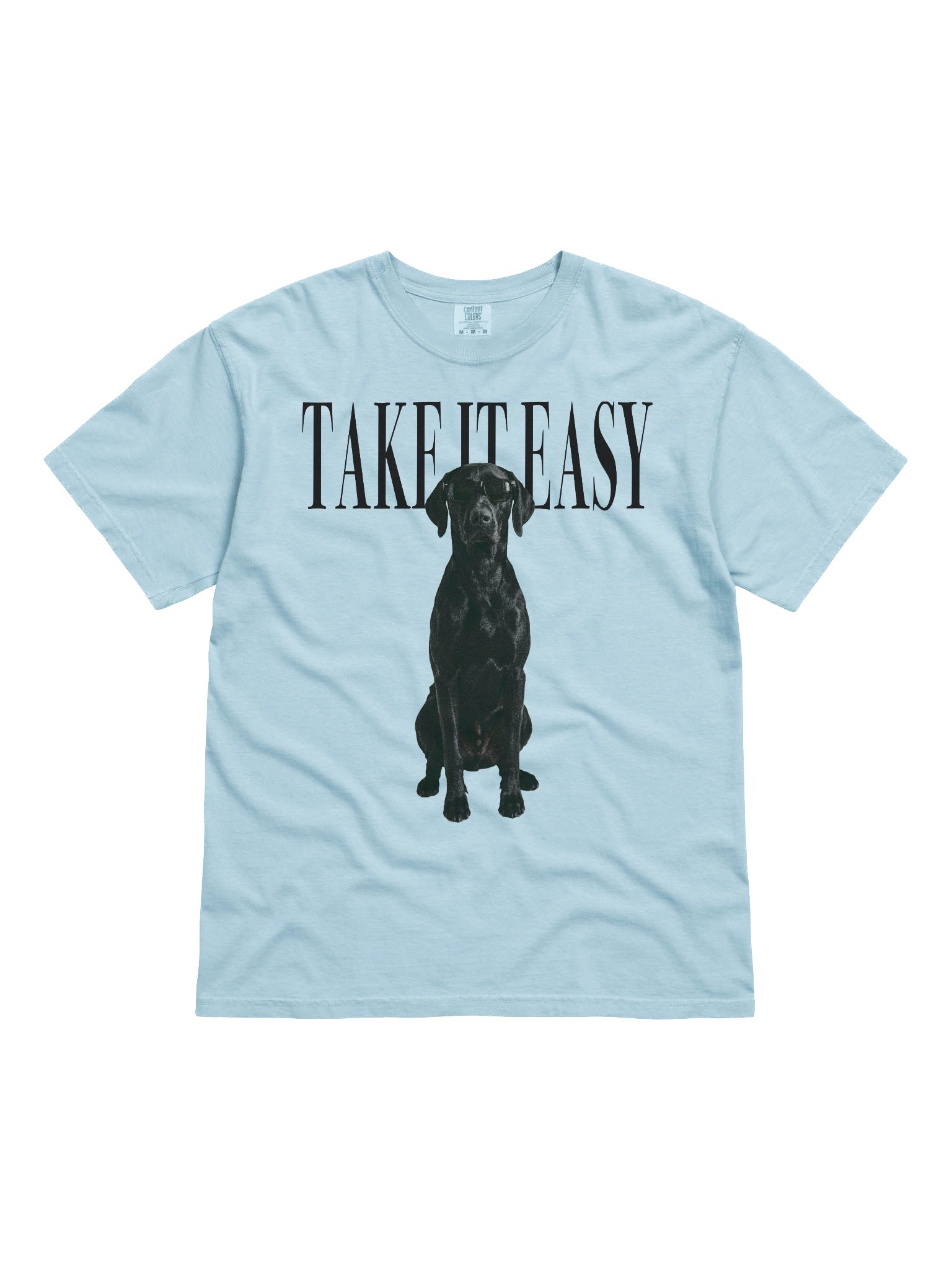 Take It Easy '90s Pop Vintage-Style T-Shirt for German Shorthaired Pointer(Black) Owners product image (4)