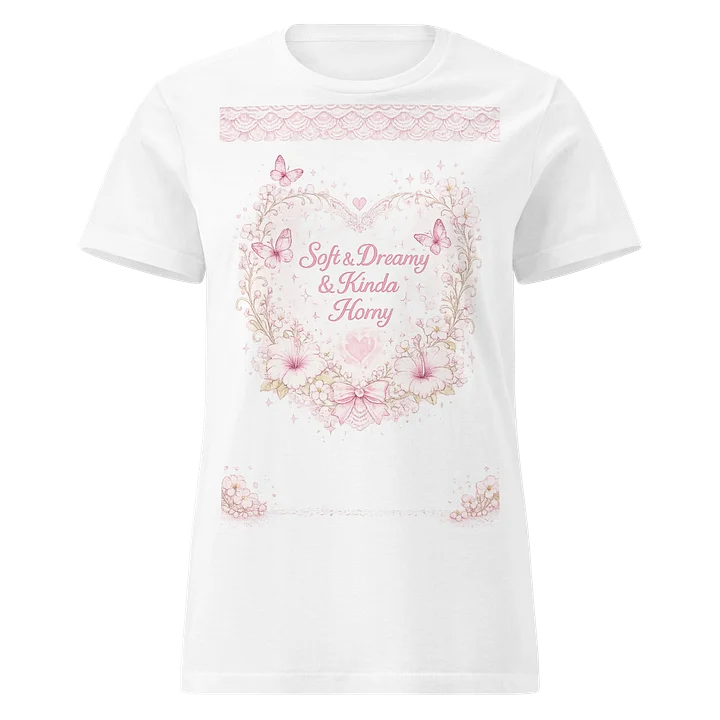 Pink Flutter Dreams Crop Tee ✨ product image (1)