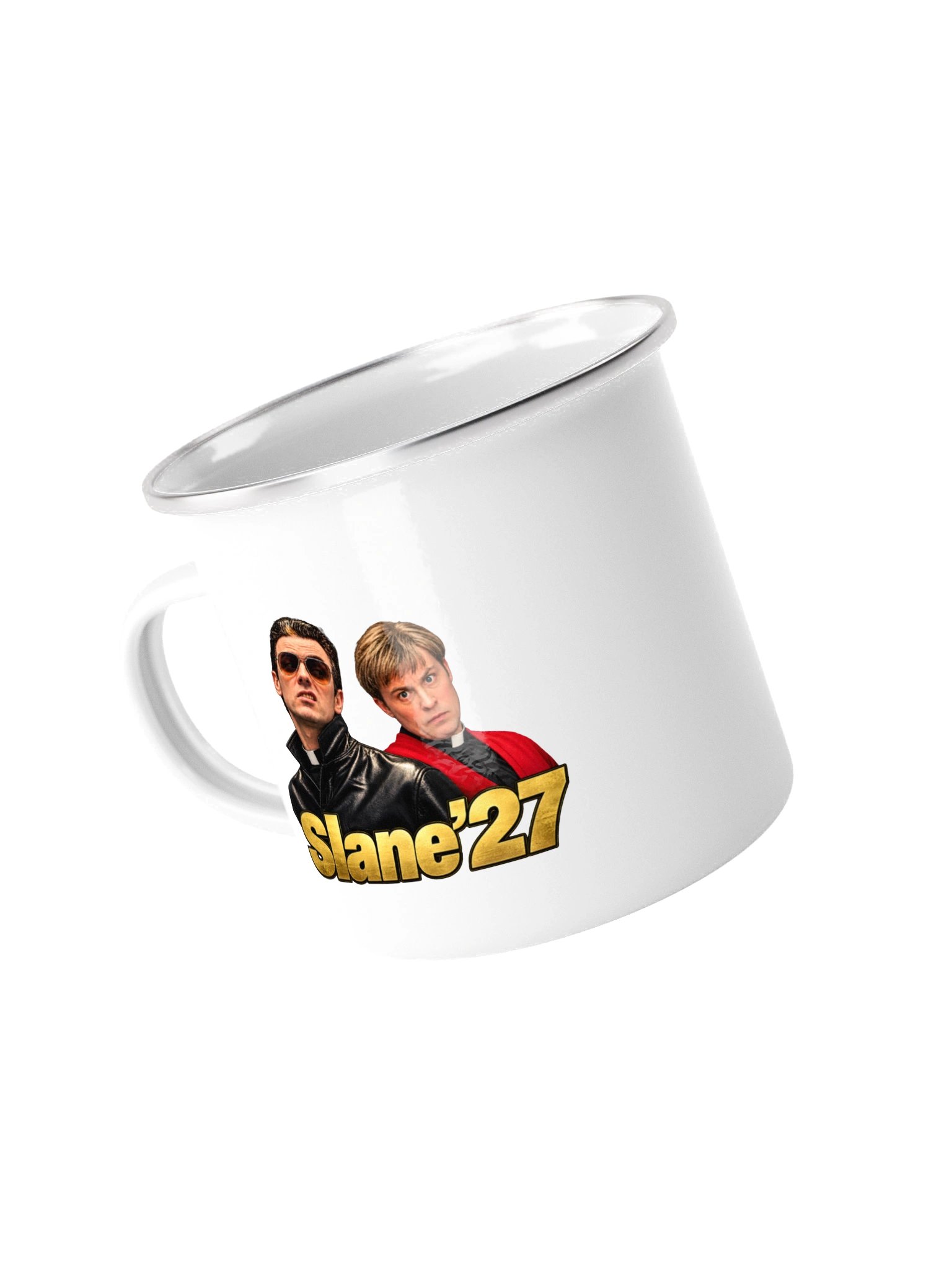 Slane ’27 Enamel Camp Mug | Britpop Inspired Festival Mug product image (2)