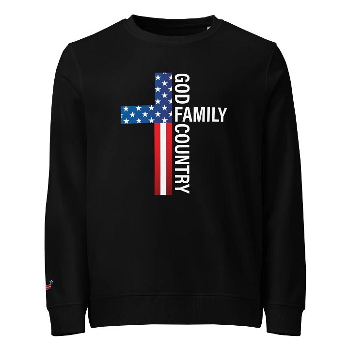 God Family Country Crewneck product image (1)