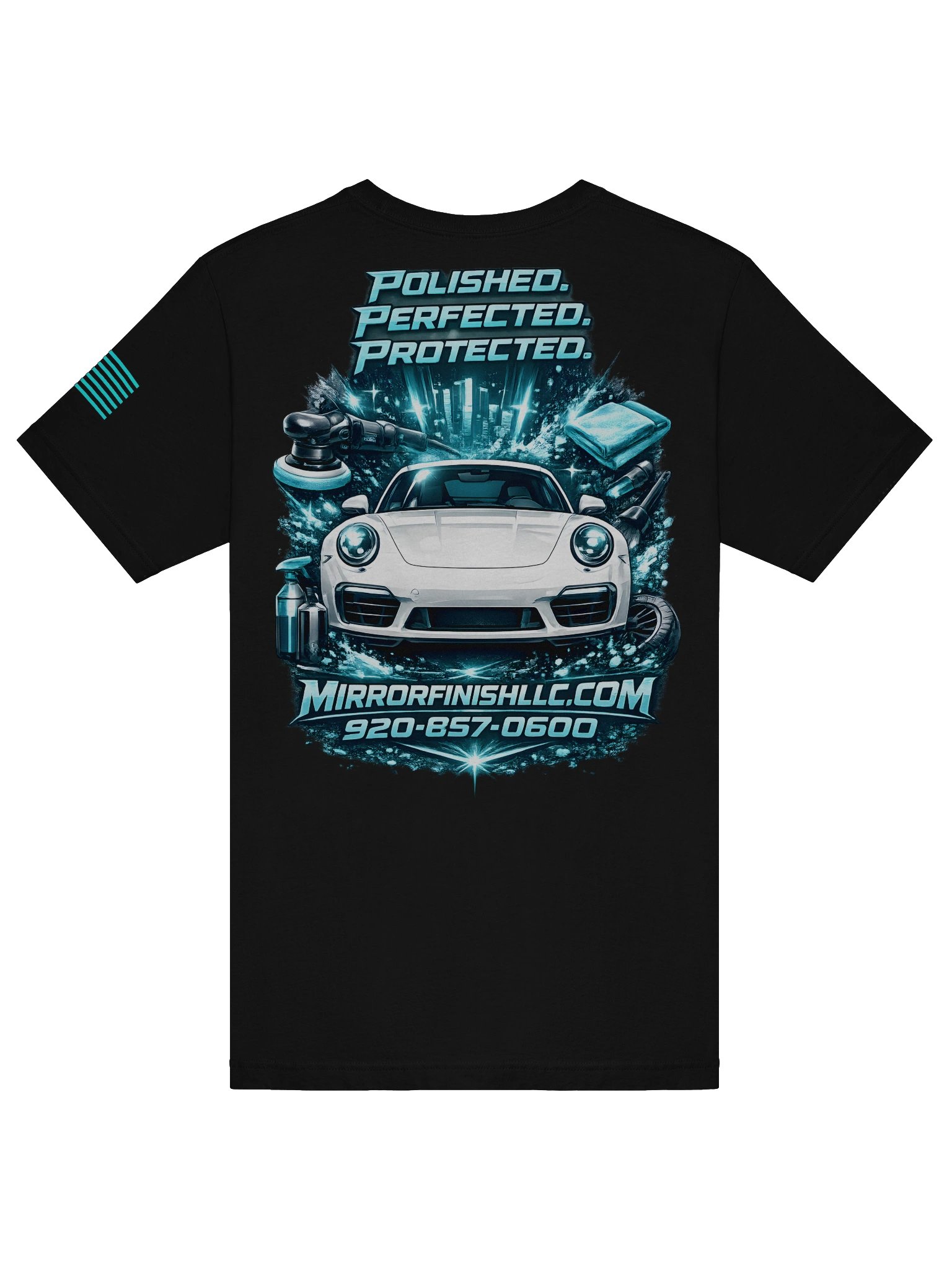 Polished. Perfected. Protected. Tee product image (12)