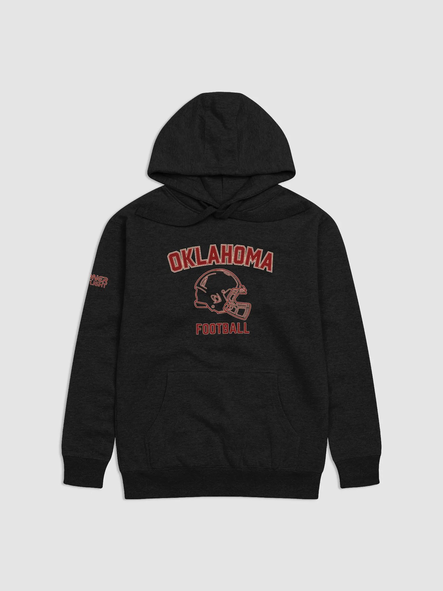 Oklahoma Football Helmet Hoodie product image (1)