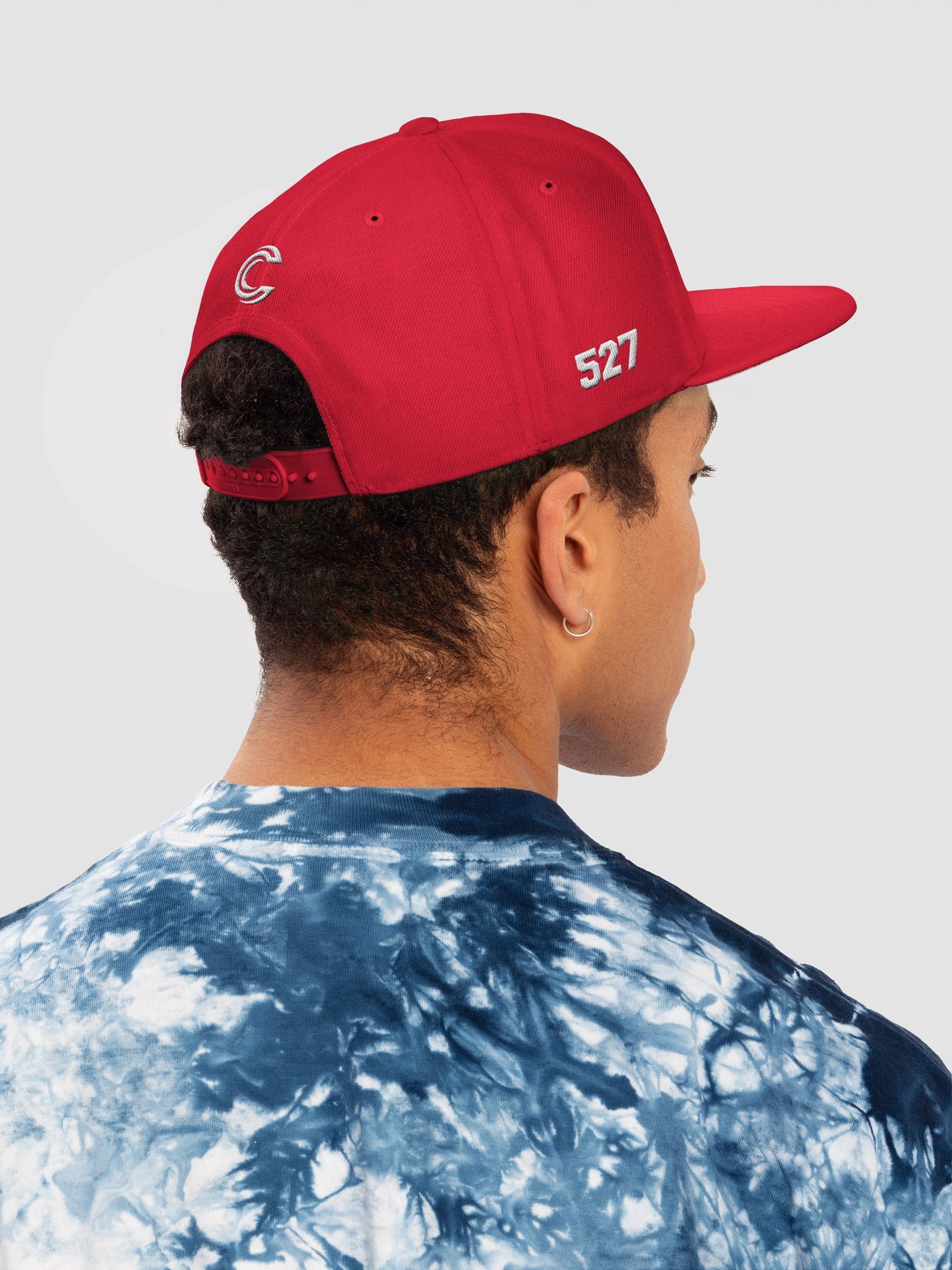 Cocoa Crusty CCOG Flatbill - White/Red on Red product image (8)