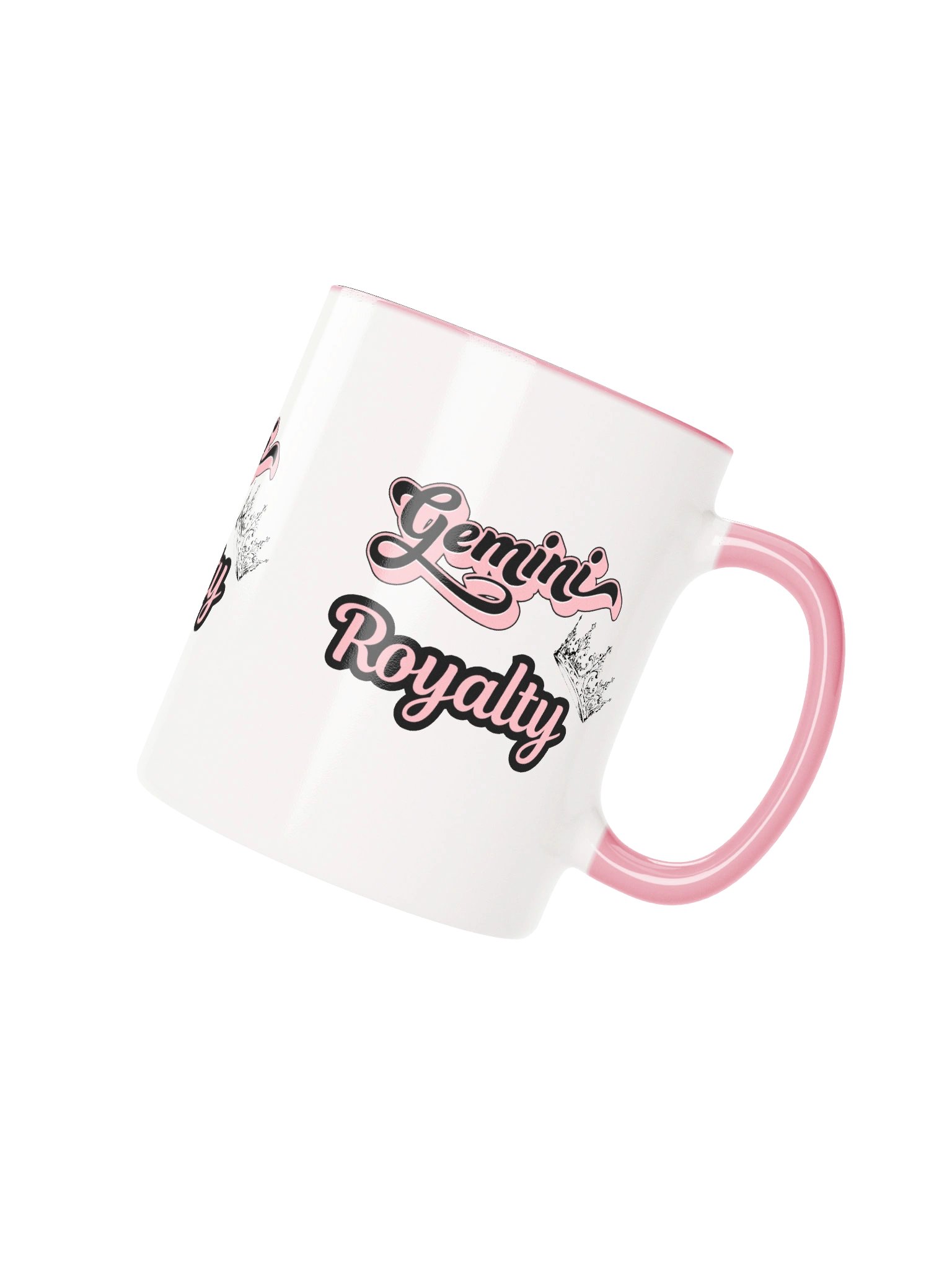 Gemini Royalty Pink Script Mug product image (4)