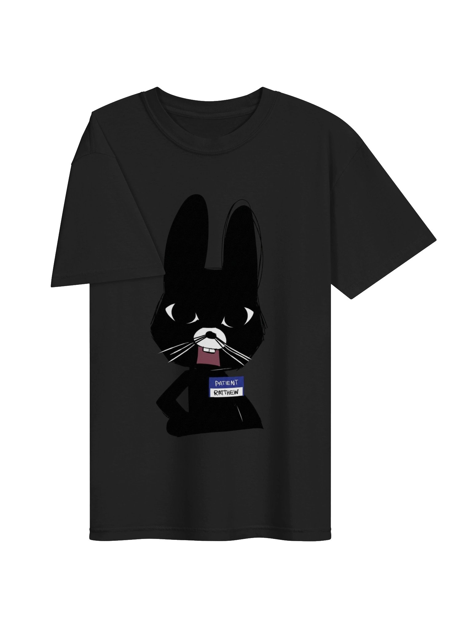 Ratthew Patient Badge T-Shirt – Cute Creepy Hospital Aesthetic Unisex Tee product image (30)