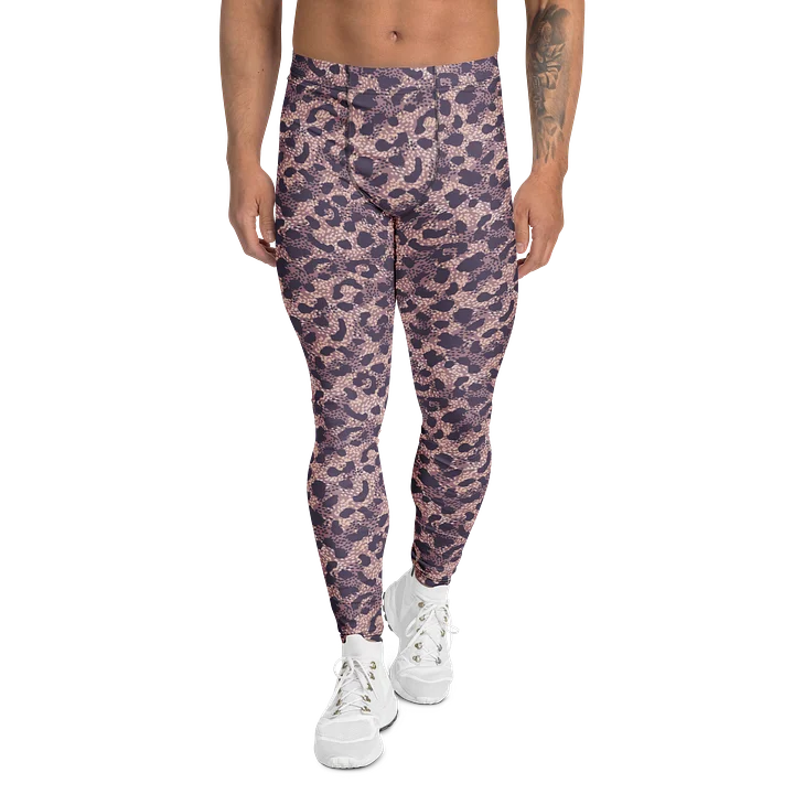 Unique Design Men's Leggings with Bold Animal Print product image (1)
