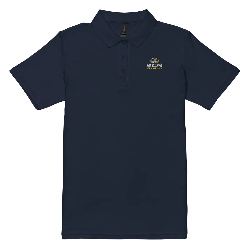 Encore Vet Group Logo Women's Pique Polo Shirt product image (2)