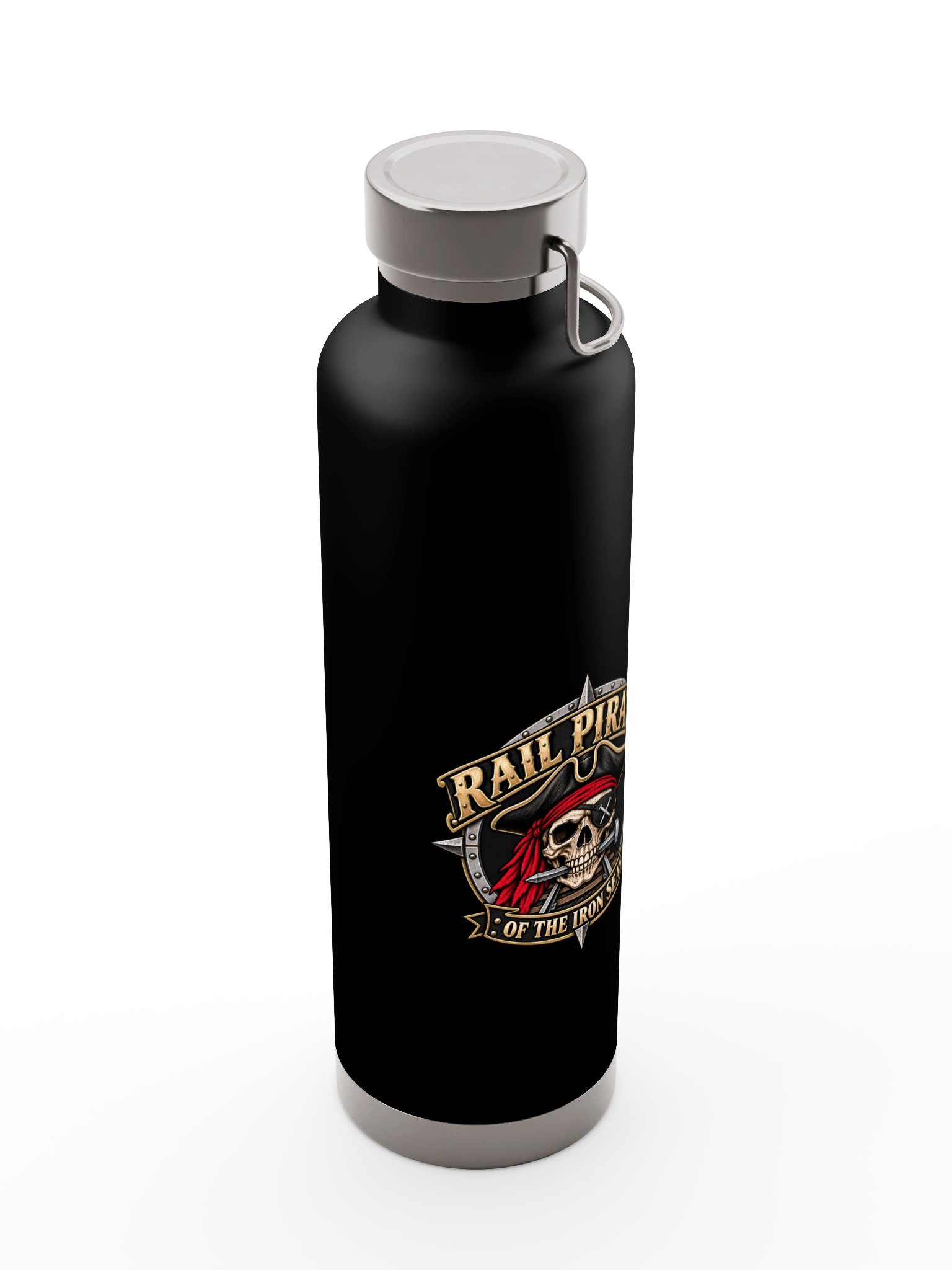 Rail Pirate™ Compass Crest Insulated Bottle product image (6)