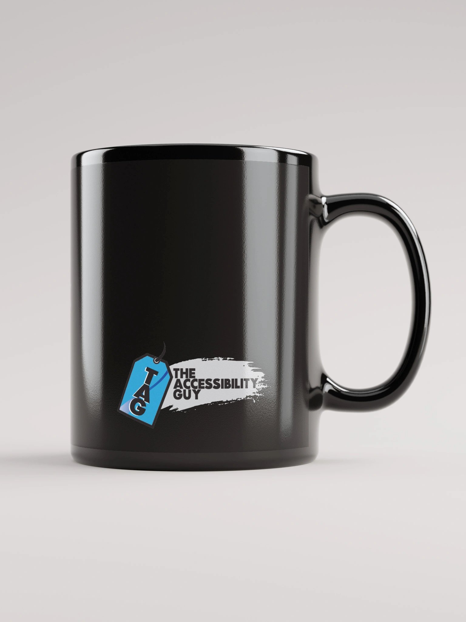 Get Tagged - Black Glossy Mug product image (3)