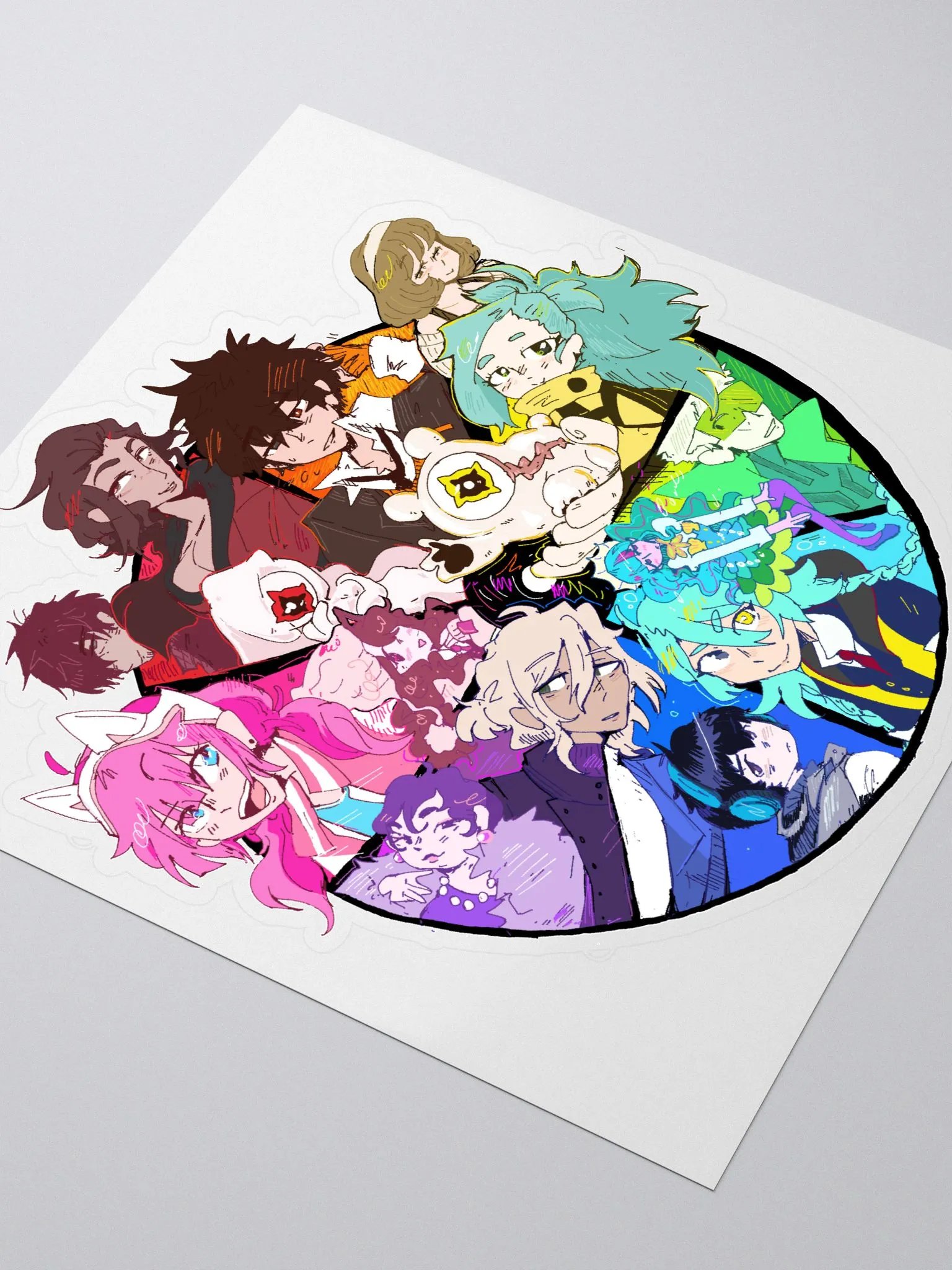 AITSF Color Wheel sticker product image (3)