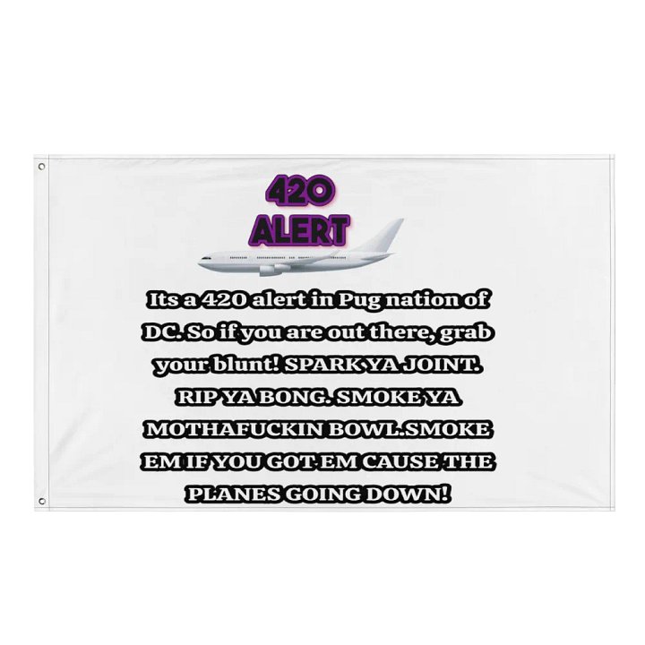 420 Alert Skyline Flag product image (1)