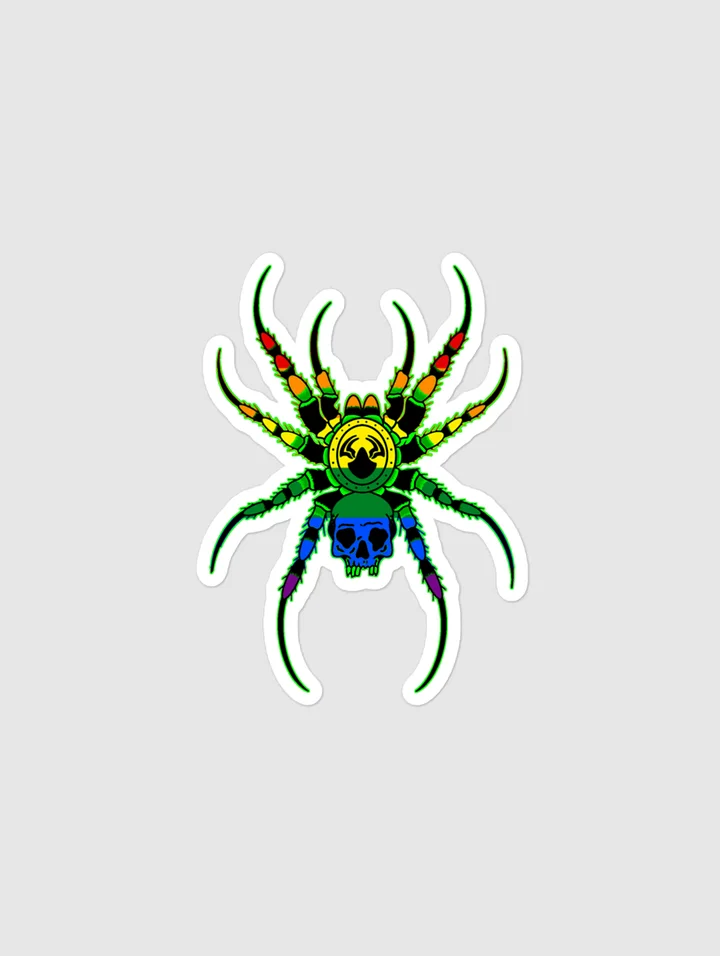 Tarantula Collective Rainbow Spider Sticker product image (2)