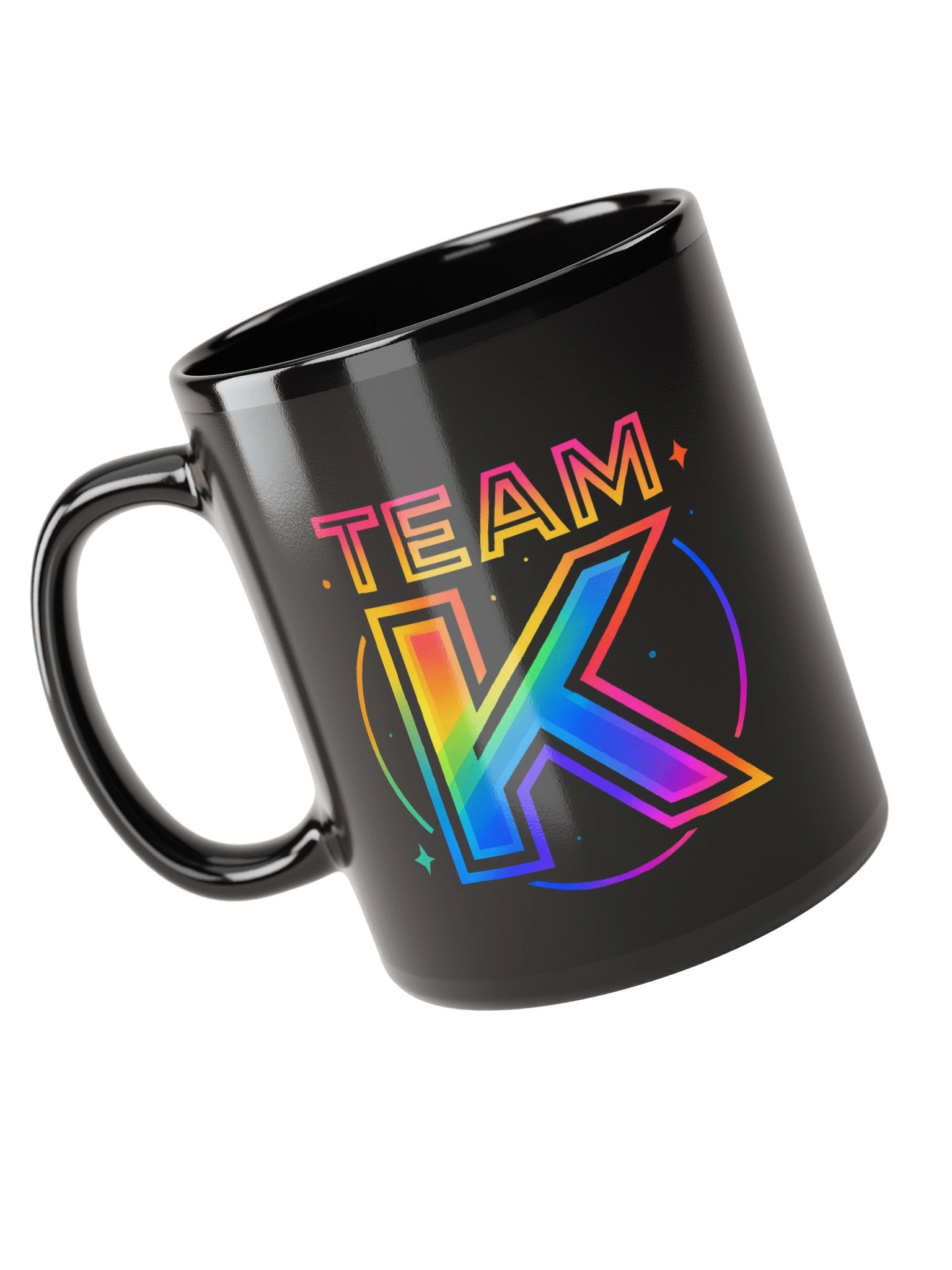 TEAM K Pride 1 Black Mug product image (5)