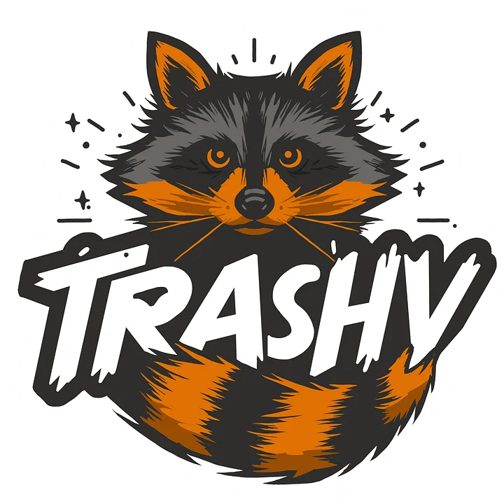 "Trashy Logo" Sticker product image (1)