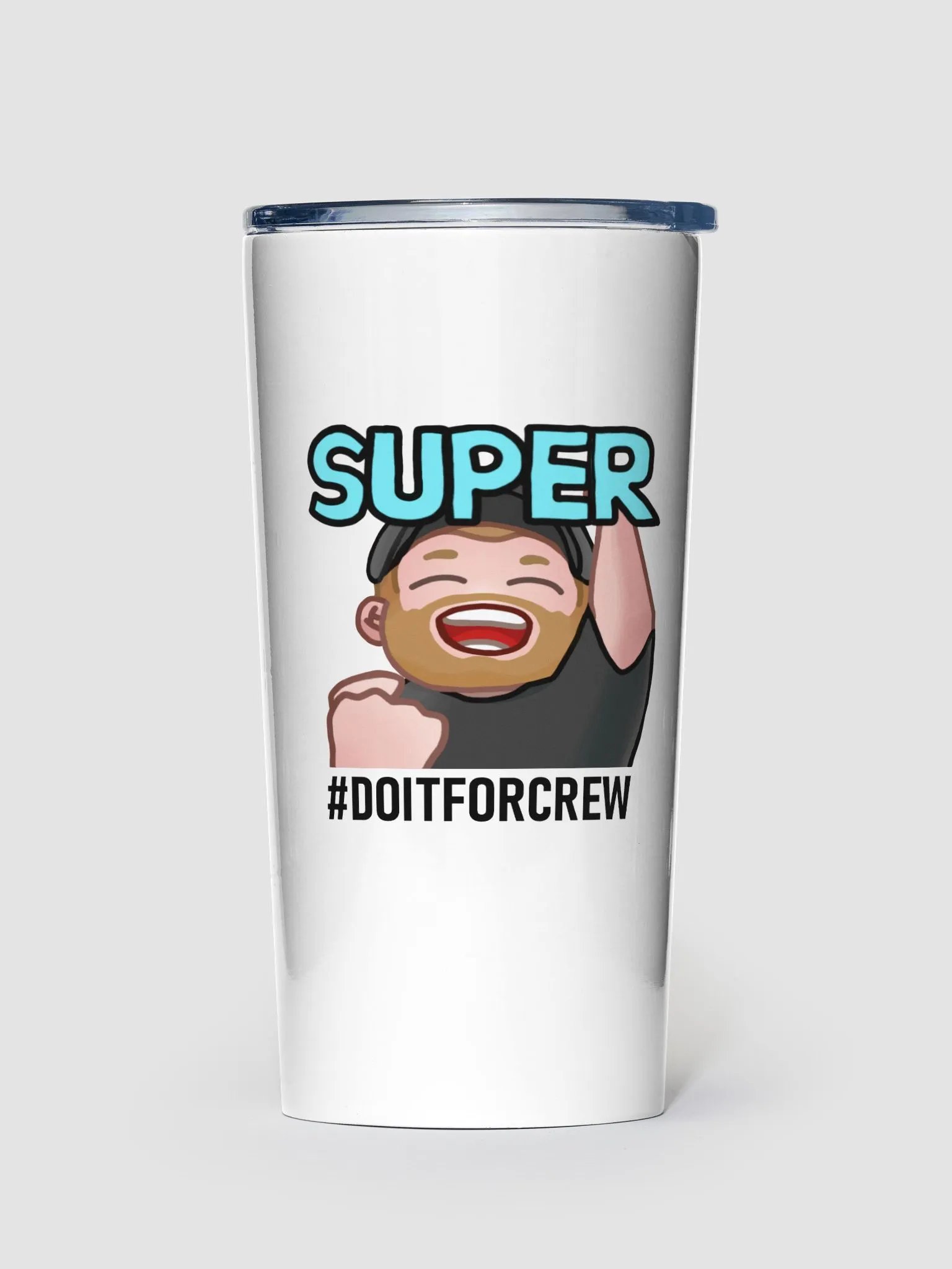 20 oz #DOITFORCREW - Stainless Steal Travel Tumbler product image (1)