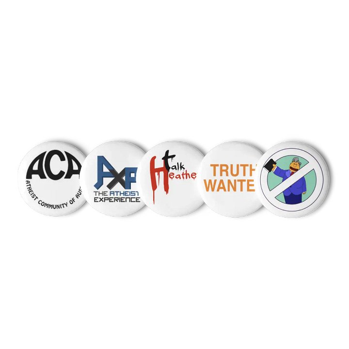 The Atheist Community of Austin Pins product image (3)