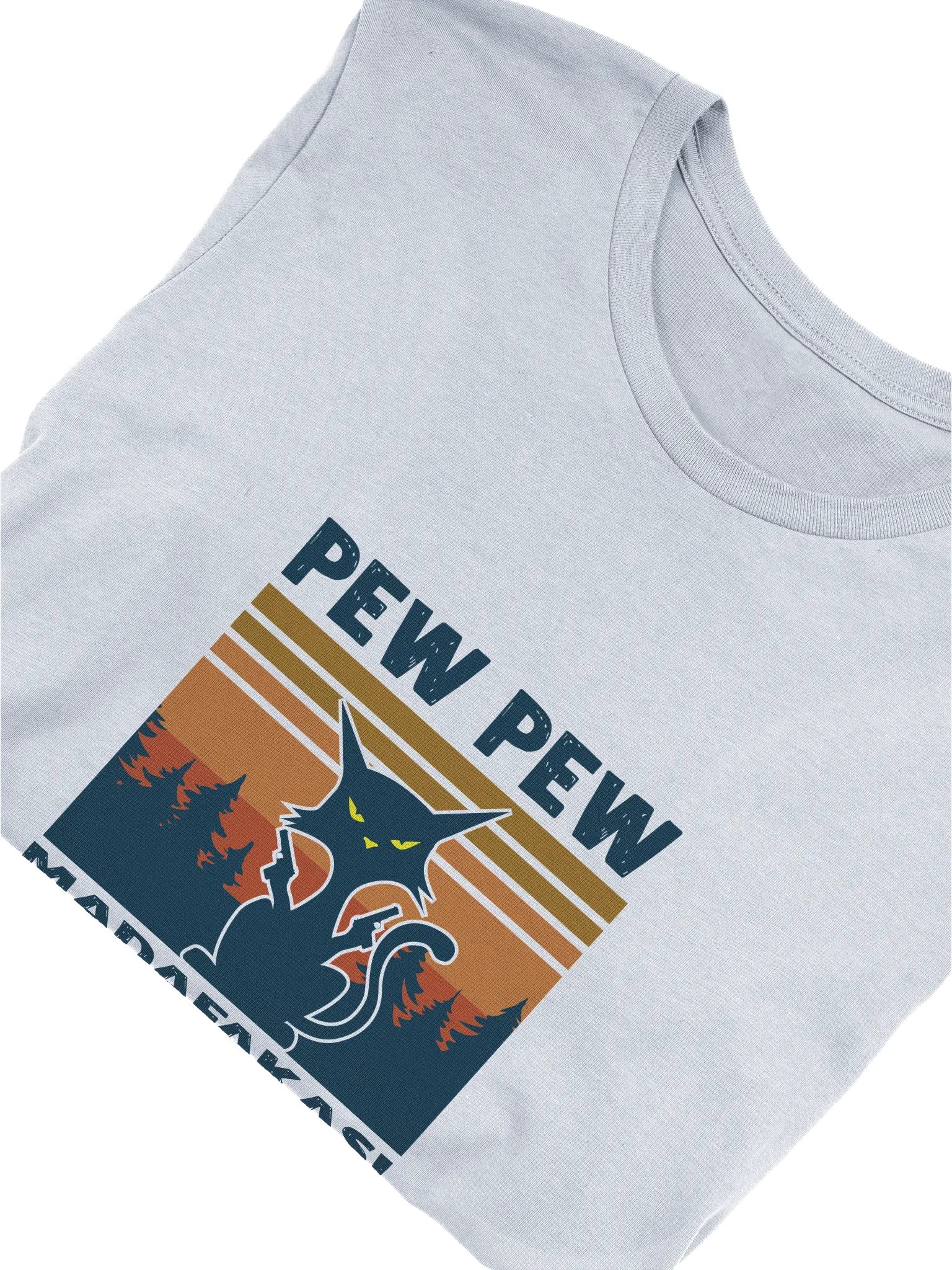 Pew Pew Cat T-Shirt product image (5)