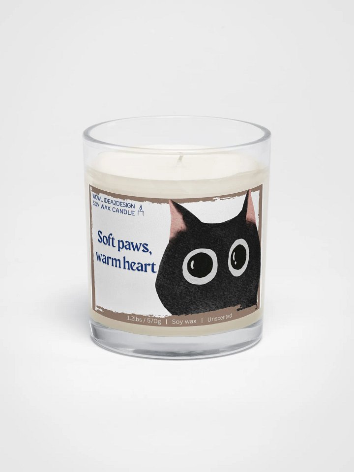 Black Cat Lover Best Gift, Large Capacity, Great Value & Eco-Friendly Candle – 1.2 lbs of Pure Serenity product image (1)