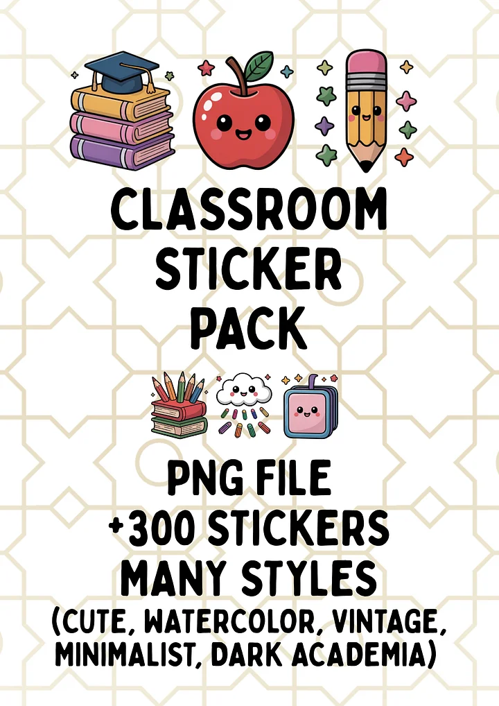 Classroom Sticker Pack product image (1)