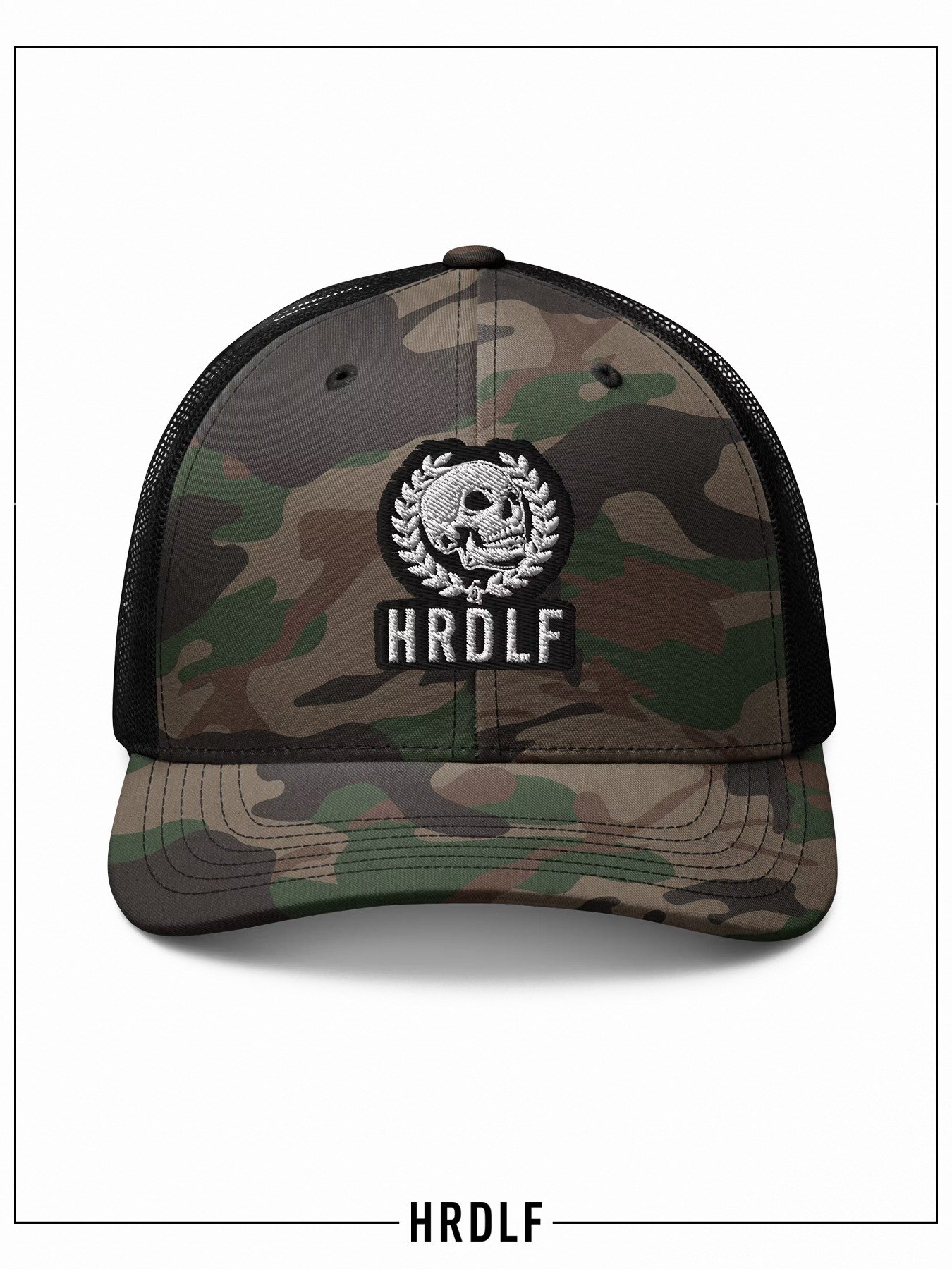 HRDLF Camo Trucker Hat product image (1)