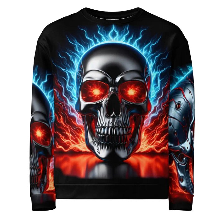 Ethereal Power Skull - Unisex Sweatshirt #7 product image (1)