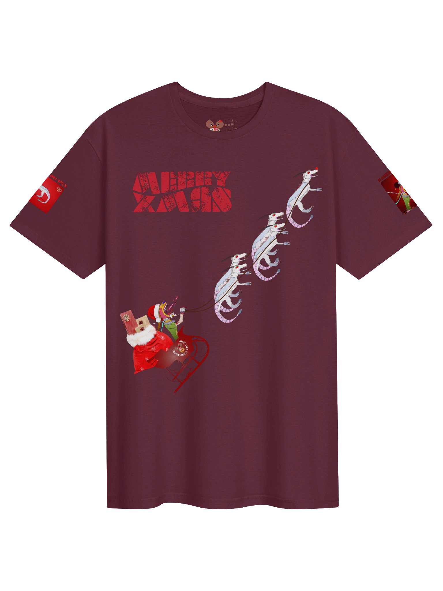 Houndmouse Art Xmas Tee product image (1)