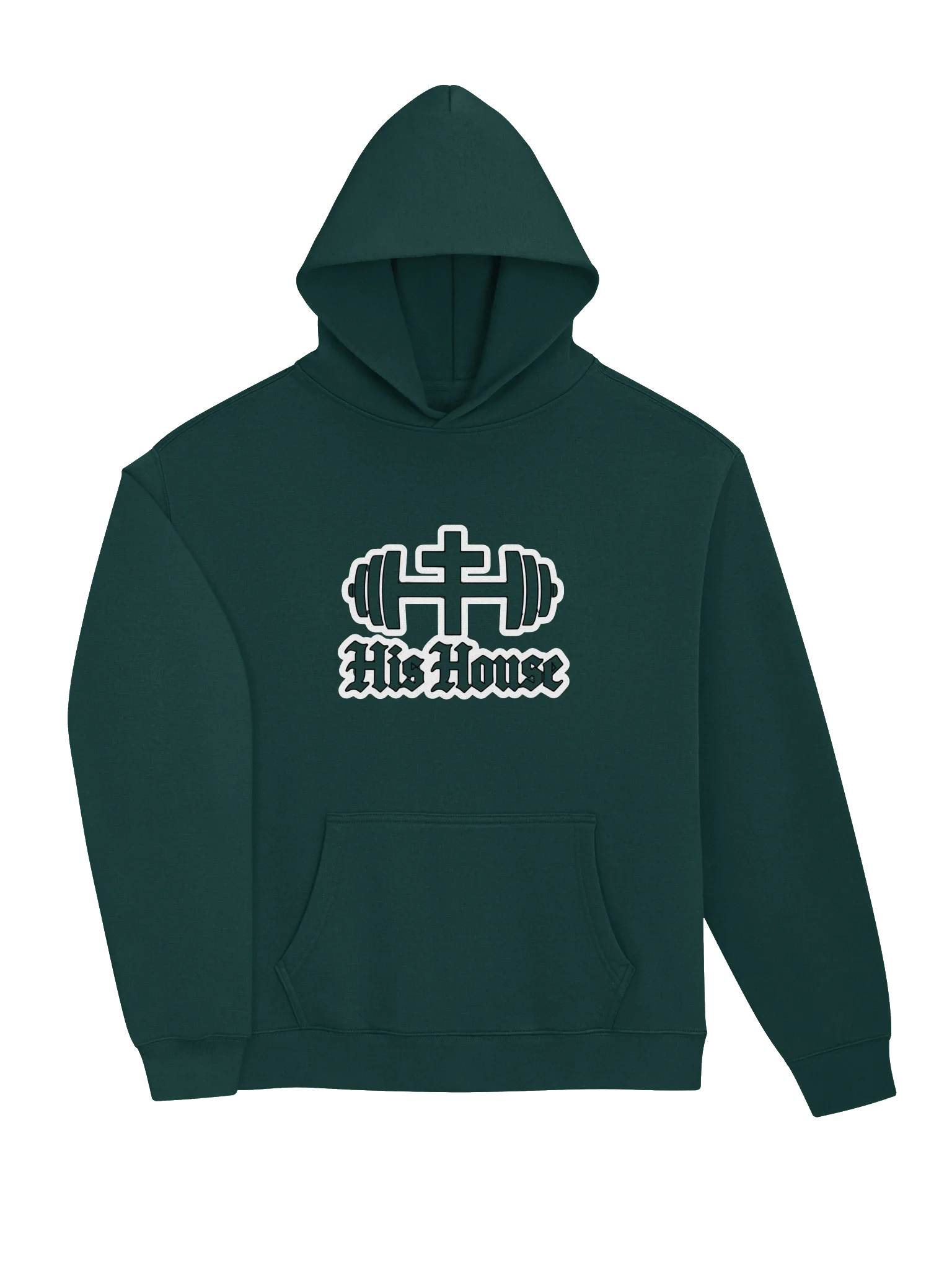 His House Heritage Outline Unisex Relaxed Hoodie by His House