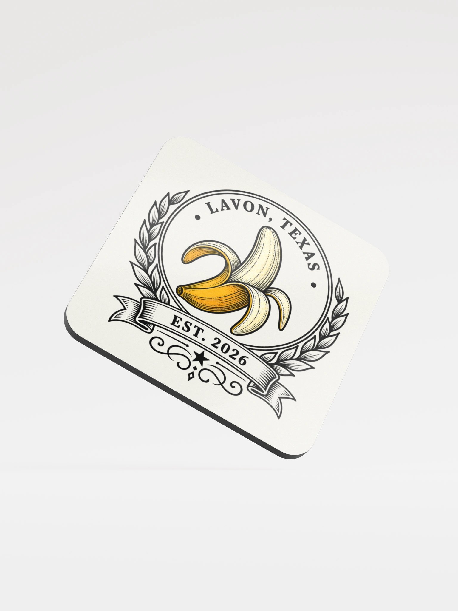 The Banana Crest Coaster product image (2)