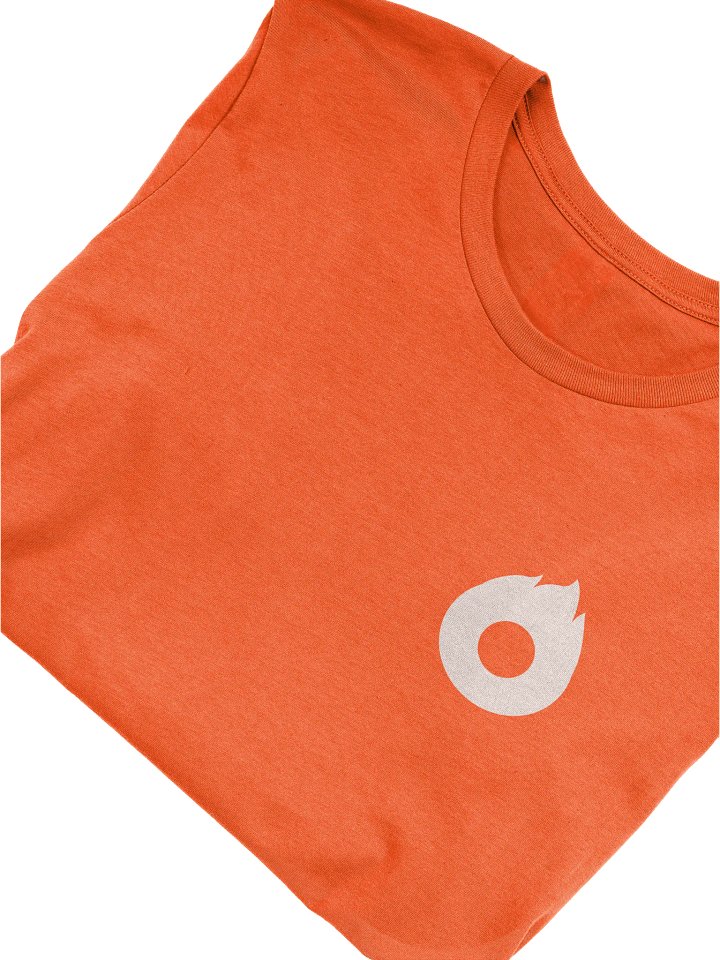 Slow Burn Flame Tee - White product image (1)