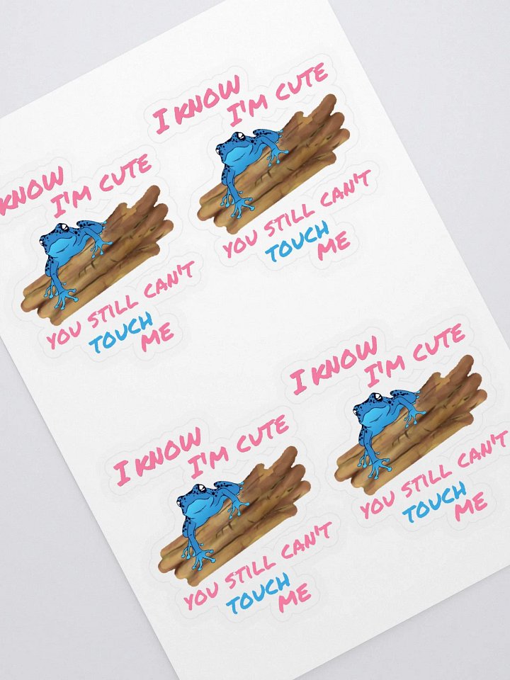don't touch me - sheet product image (1)