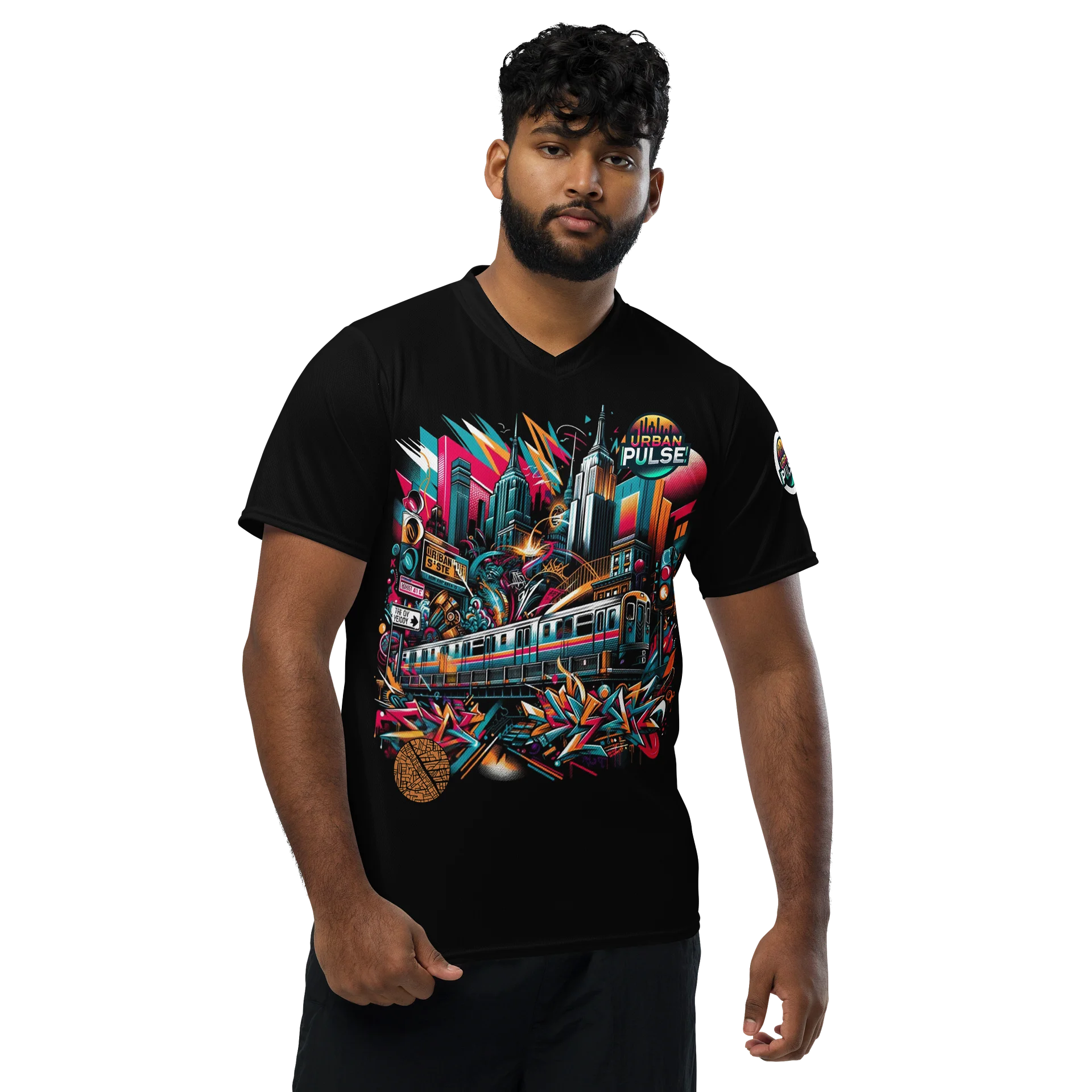 LIMITED EDITION - CNX Core All-over print Unisex Tee — Urban Pulse 002 product image (3)