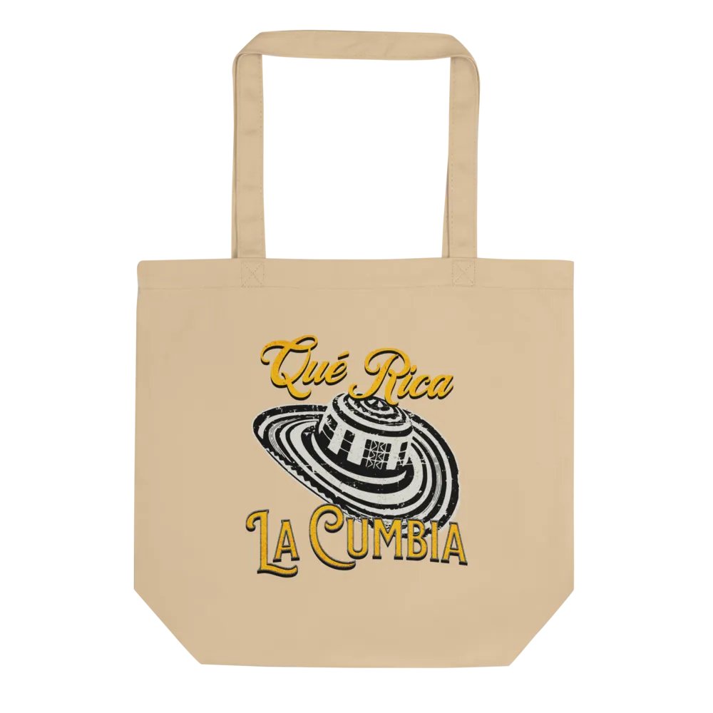 Qué Rica La Cumbia Canvas Tote product image (1)