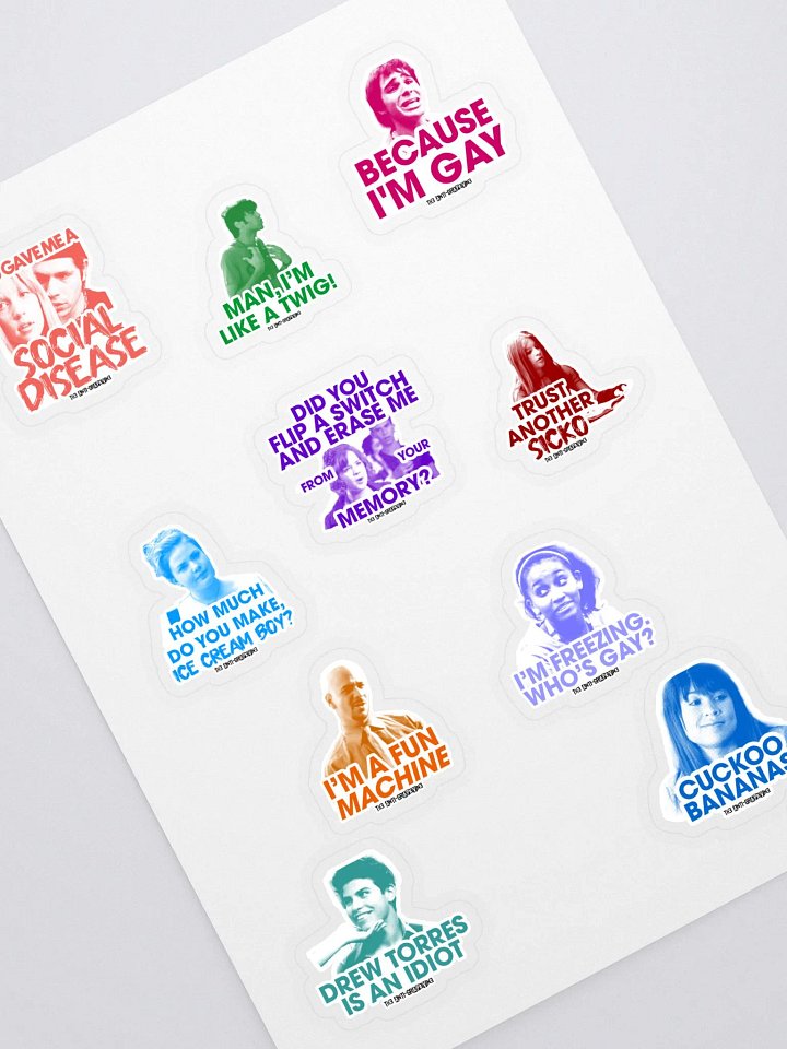 Episode Title Sticker Pack - Season 1 product image (1)