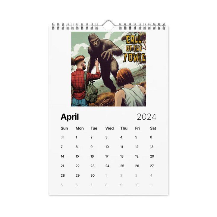 All Aussie Cryptid Adventures - Calendar product image (1)