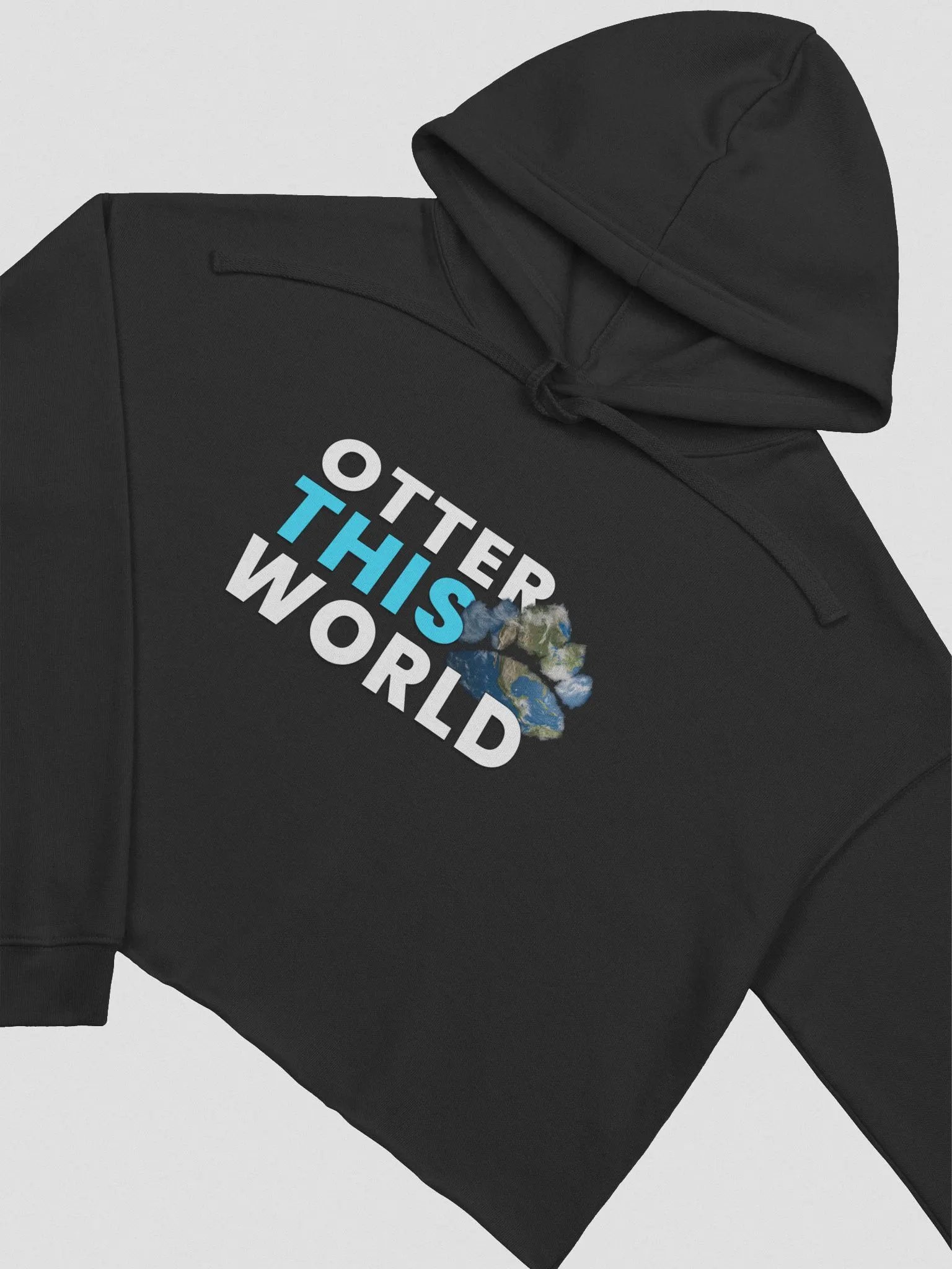 Otter This World Women's Crop Hoodie product image (1)