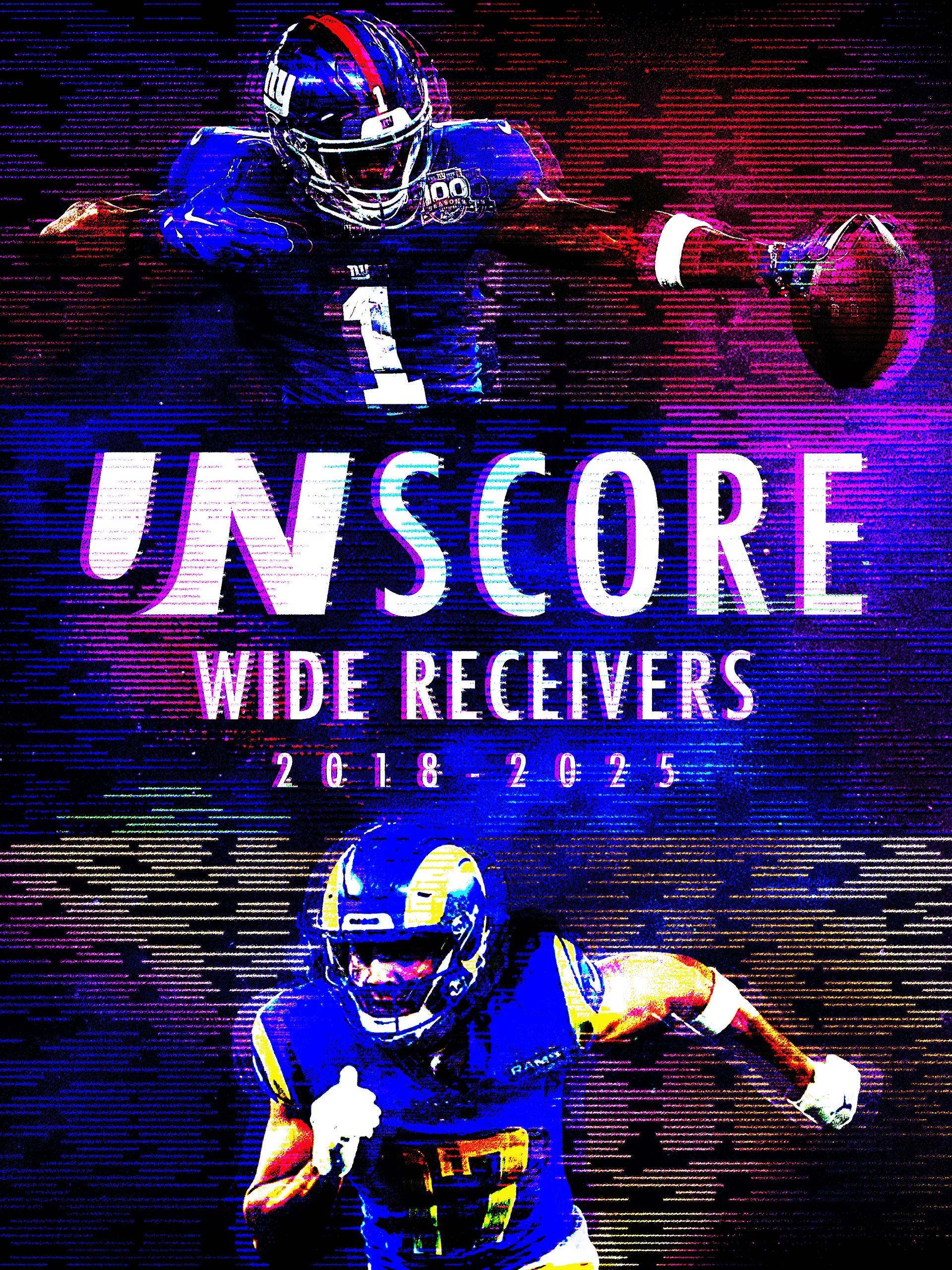 The 2025 UN Score Wide Receiver Prospect Model product image (1)