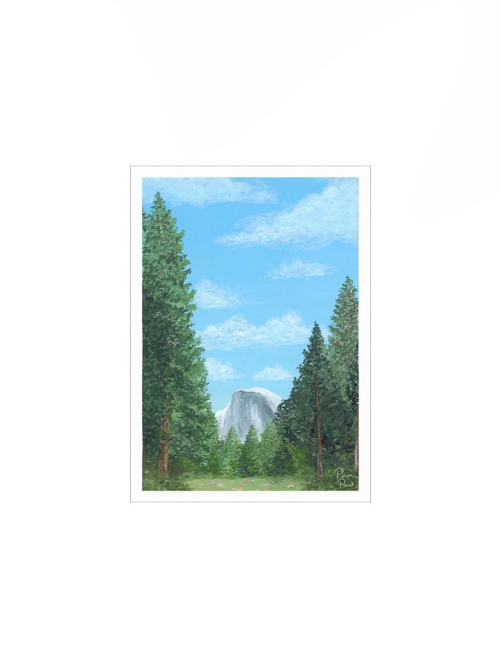 Half Dome print product image (1)