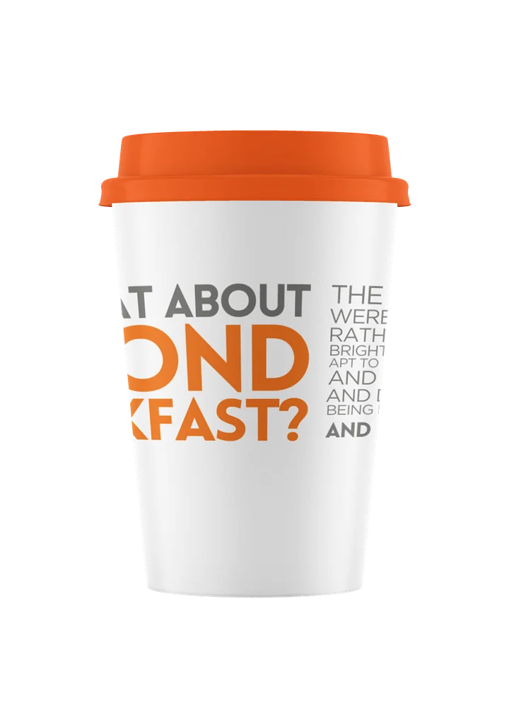 Second Breakfast Reusable Travel Cup product image (1)