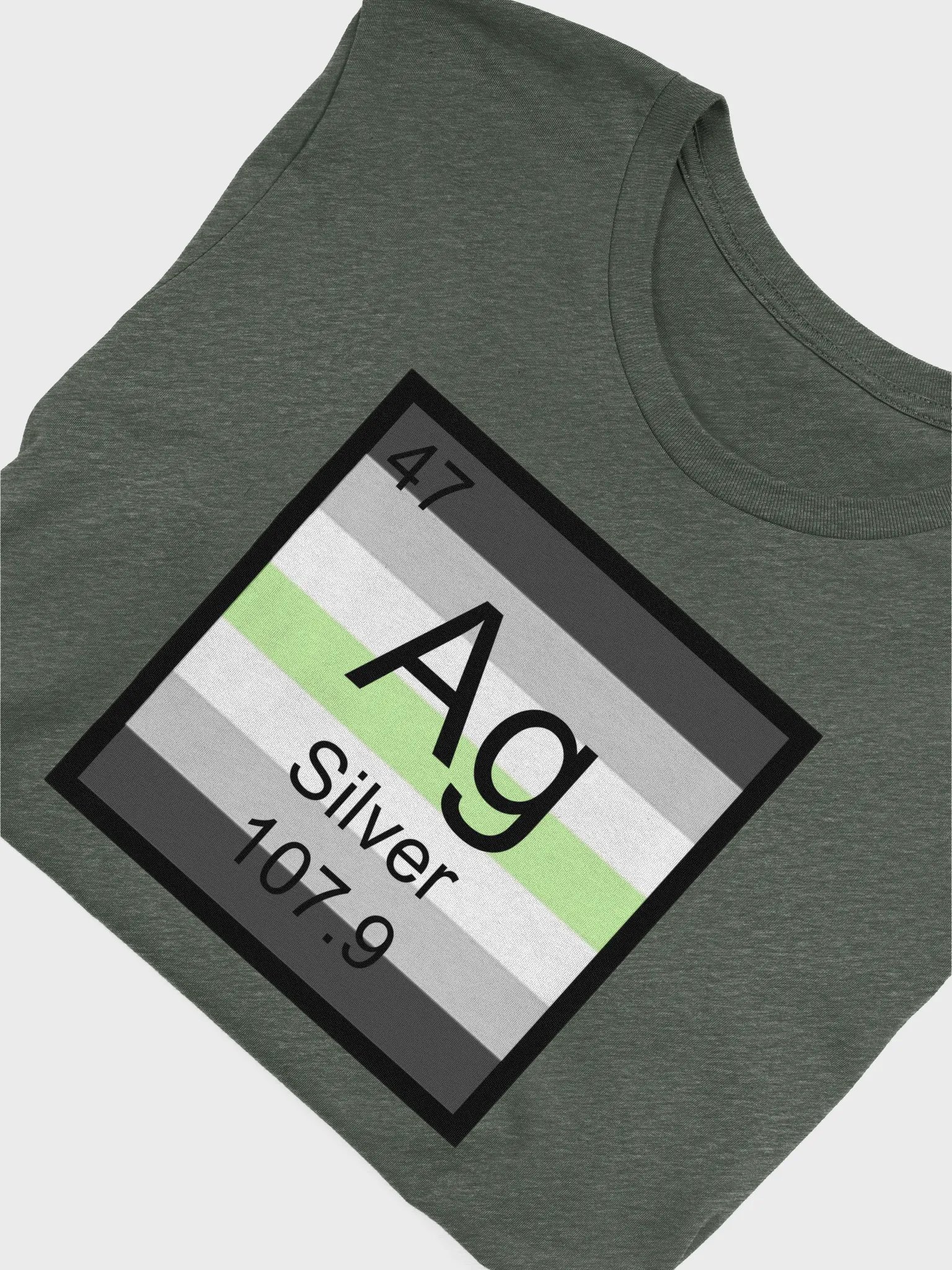 agender periodic table t-shirt product image (5)