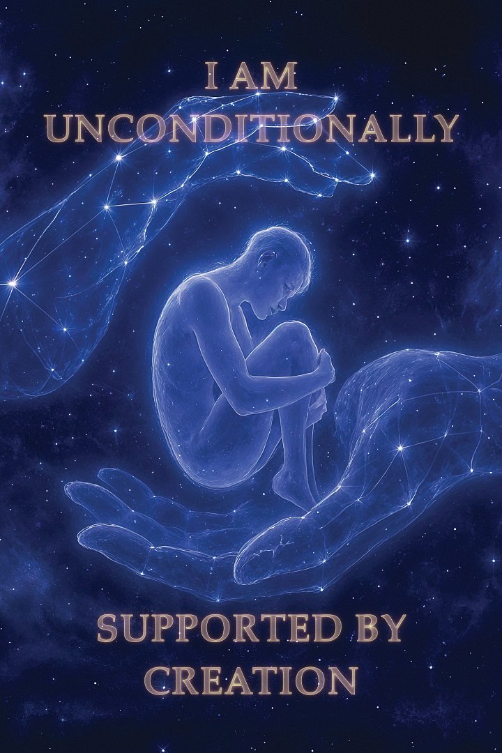 "I Am Unconditionally Supported By Creation" | Hour of Power Series Poster 1 product image (1)
