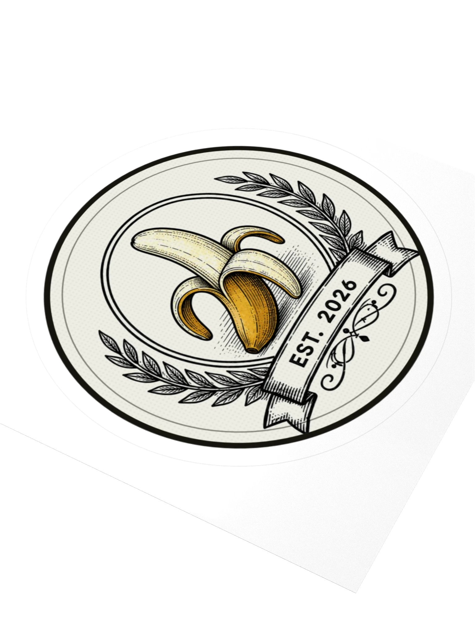 The Banana Crest Sticker product image (3)