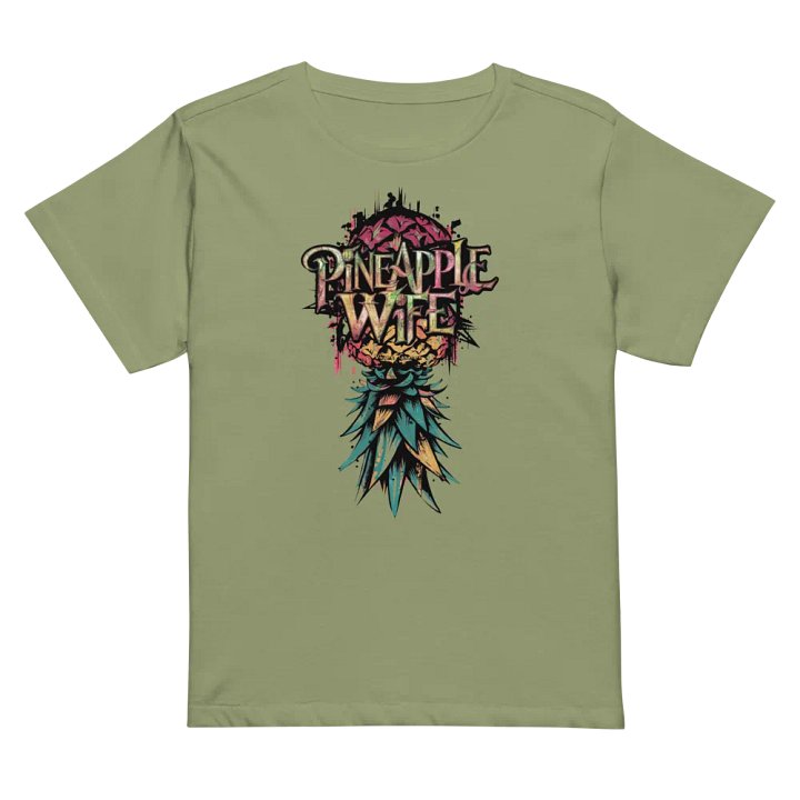 Pineapple Wife Urban Pineapple High Waisted Tee product image (47)