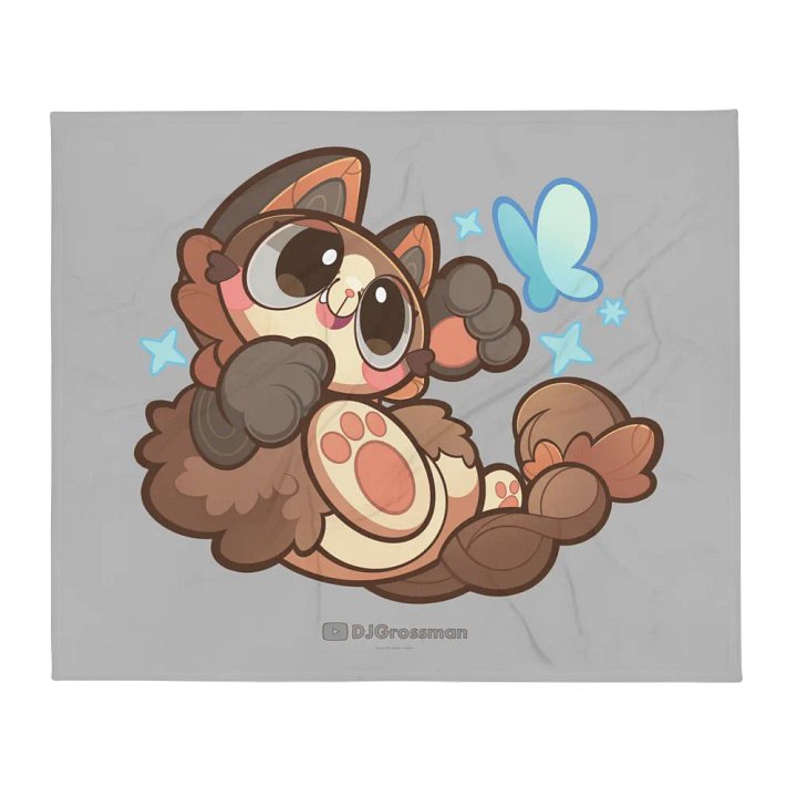 Playing Terra • Throw Blanket (Silver) product image (1)