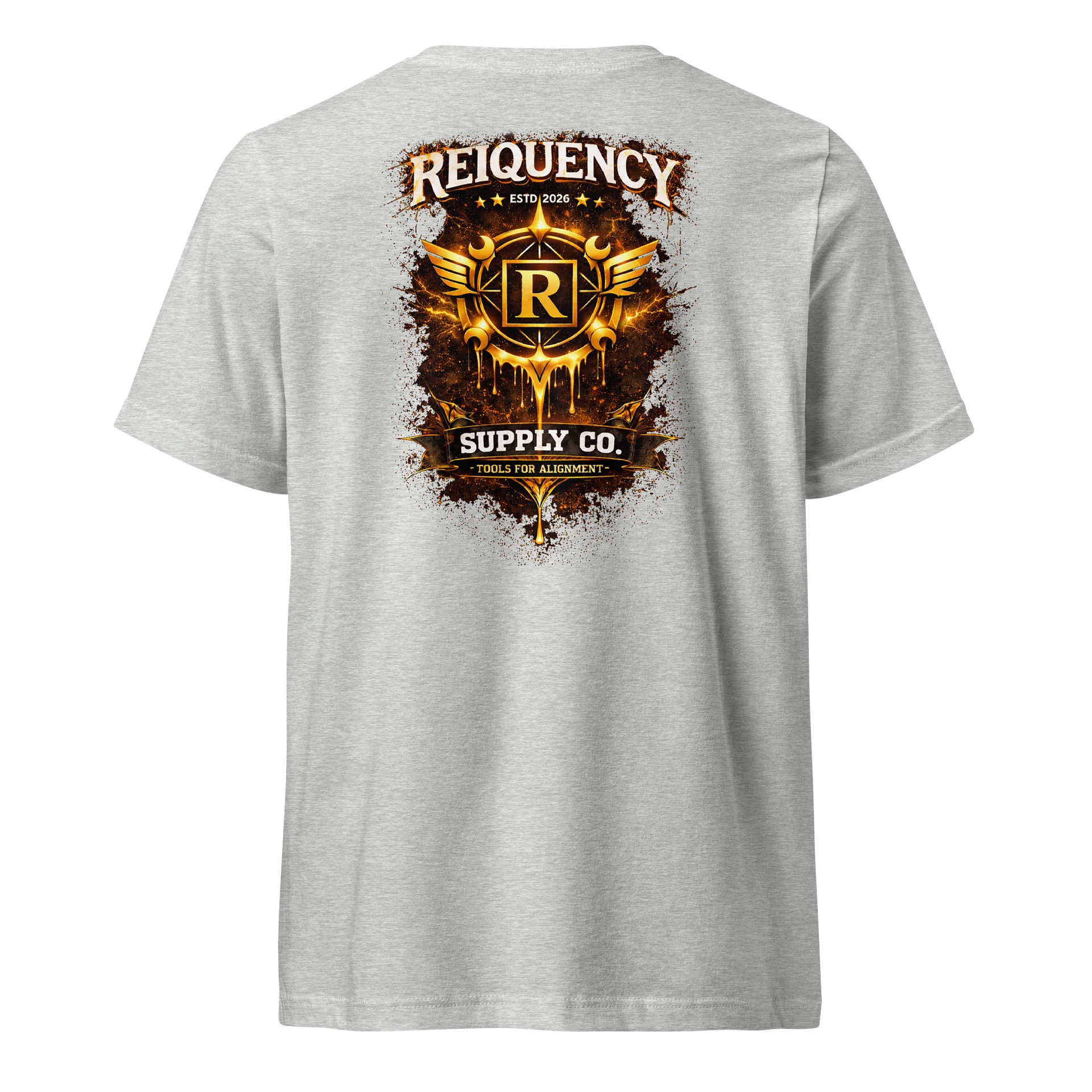 Golden Emblem V-Neck Jersey Tee product image (20)
