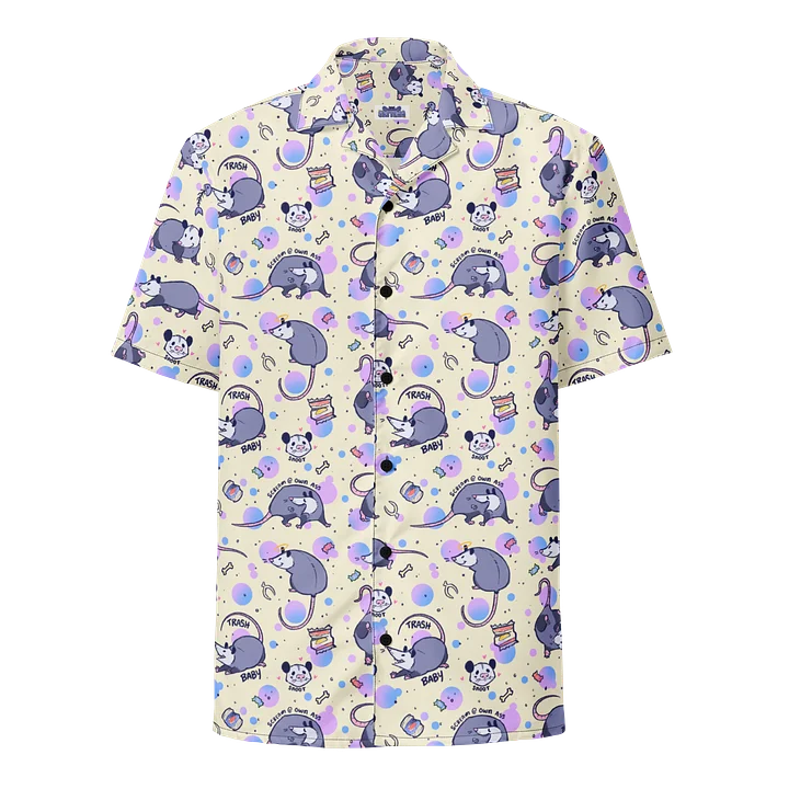 Trash Baby Opossums Button Down product image (2)