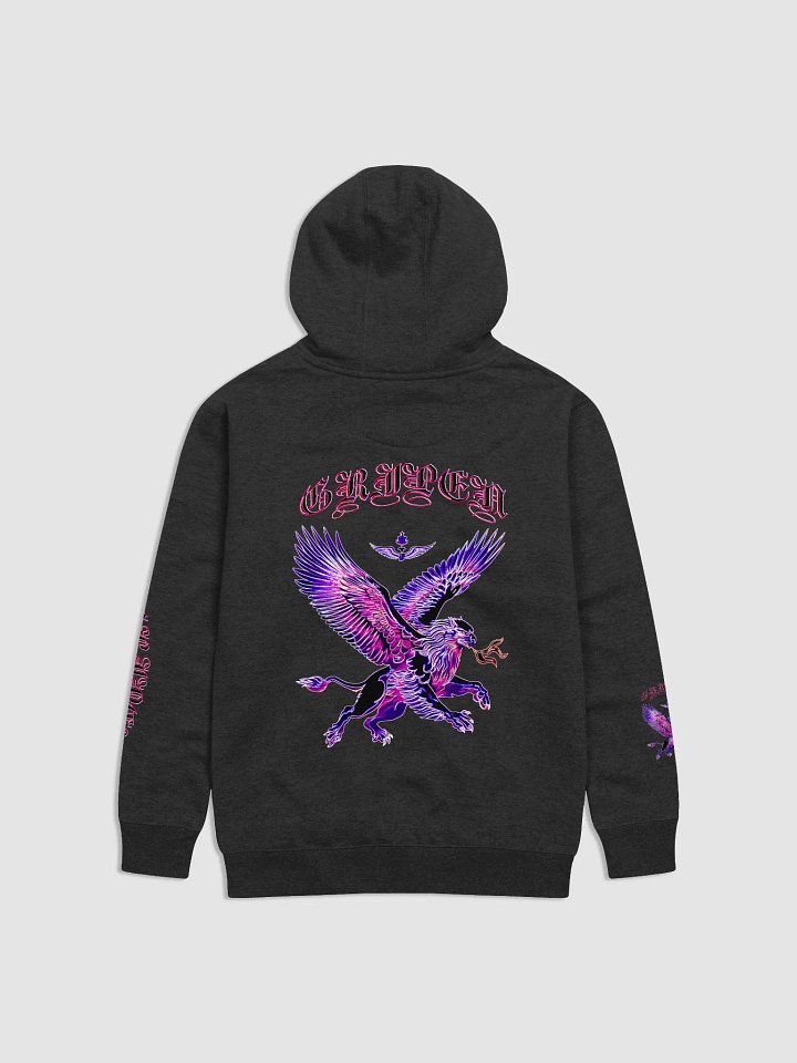 Gripen Flying Magenta//Griffin/Cotton Heritage Unisex Premium Hoodie by Cotton Heritage product image (2)