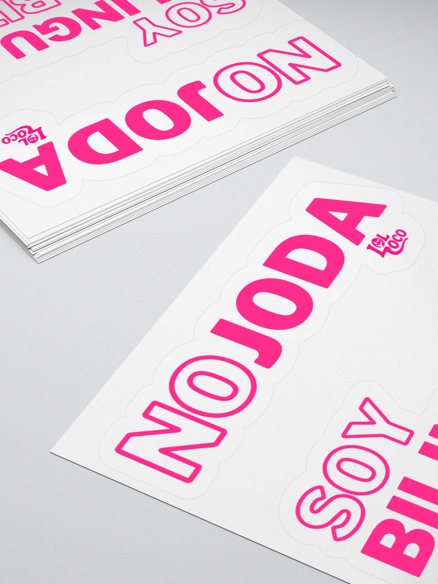 "No Joda" & "Soy Bilingual, Bitch" Sticky Combo product image (6)